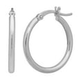 thumbnail image 5 of Hoop Earring Set in 14K Gold, 5 of 9