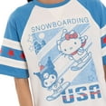 thumbnail image 3 of Women's Character USA Cropped Raglan T-Shirt, 3 of 6