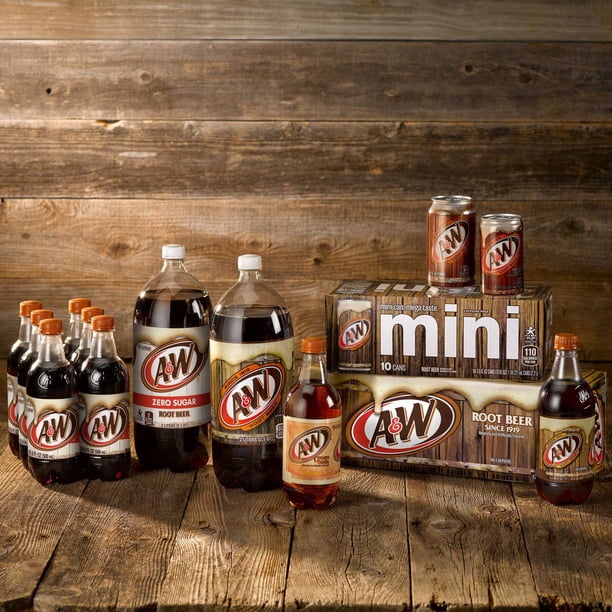 A&W Zero Sugar Root Beer Soda 12 fl. oz., 12 pk. - Samsclub.com