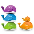 thumbnail image 2 of Learning Resources Snap-N-Learn Stacking Whales, Mixed Media, 2 of 7