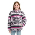 thumbnail image 1 of Hurley Girls Sherpa Quarter Zip Pullover, 1 of 5