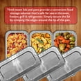 thumbnail image 4 of Member's Mark Aluminum Steam Table Lids, Third Size, 30ct., 4 of 4
