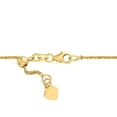 thumbnail image 2 of Diamond Cut Wheat Chain Necklace in 14K Gold, 2 of 5