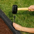 thumbnail image 6 of GroundSmart 4' Roman Brick Rubber Landscape Edging, 6pk, 6 of 9
