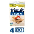 thumbnail image 2 of Triscuit Original Whole Grain Wheat Crackers, 8.5 oz., 4 pk., 2 of 9