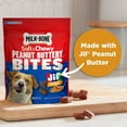 thumbnail image 5 of Milk-Bone Soft & Chewy Peanut Buttery Bites Dog Treats with Jif Peanut Butter, 24 oz., 5 of 7