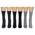 thumbnail image 2 of Cuddl Duds Women's 6-Pack Super Soft Crew Sock, 2 of 5