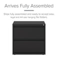 thumbnail image 2 of Hirsh 30" Wide 2-Drawer Lateral File Cabinet, Assorted Colors & Sizes, 2 of 14