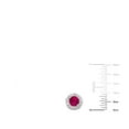thumbnail image 3 of Round Cut Lab Created Gemstone Halo Tennis Bracelet, 3 of 4