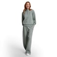 thumbnail image 5 of Champion Women's Air Layer Ribbed Quarter-Zip Pullover, 5 of 7