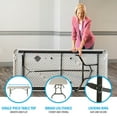 thumbnail image 6 of Lifetime 6' Commercial Grade Stacking Folding Table, 4 Pack, 6 of 13