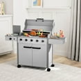 thumbnail image 2 of Member's Mark Wooden 5-Burner Grill Playset, 2 of 5