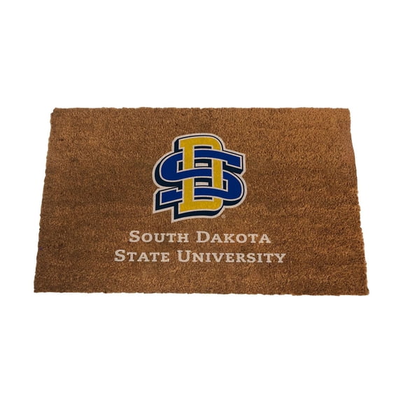 Logo Brands South Dakota State Jackrabbits Doormat