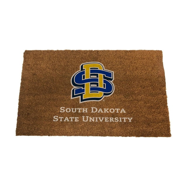 Logo Brands South Dakota State Jackrabbits Doormat