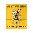 thumbnail image 1 of Logo Brands West Virginia State Yellow Jackets 60"x70" Super Plush Blanket, 1 of 7