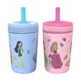 thumbnail image 3 of Zak Designs 12-oz. Stainless Steel Double-Wall Tumbler for Kids with Straw, 2-Piece Set, 3 of 9