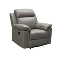 thumbnail image 17 of Manhattan 3-Piece Top-Grain Leather Reclining Set, 17 of 19