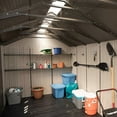 thumbnail image 7 of Lifetime 8' x 17.5' Outdoor Storage Shed Dual Entry, Tan, 7 of 25