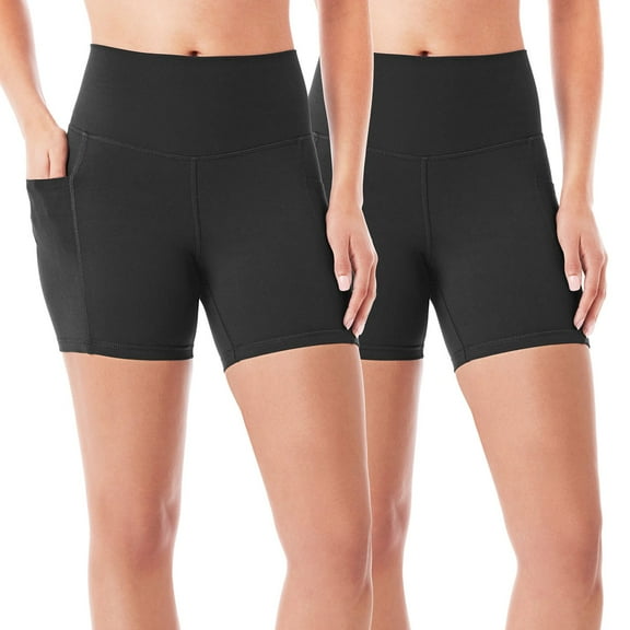 Member's Mark Women's 2-Pack Core Colors Bike Short