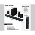 thumbnail image 12 of SAMSUNG Q-series 5.1 Channel Sound Bar with Wireless Subwoofer, Q-Symphony & Dolby ATMOS Audio, 12 of 20