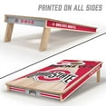 thumbnail image 2 of YouTheFan Ohio State Buckeyes 2'x4' Cornhole Board Set, 2 of 6