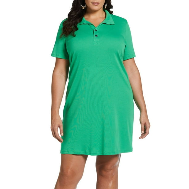 plus size short green dress Abbie Green Sequin Wrap Detailing Mini Dress – Get That Trend main image 1