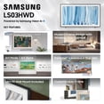 thumbnail image 3 of SAMSUNG 55” Class The Frame Pro Series LS03HW Neo QLED 4K Vision AI Smart Tizen TV, 3 of 15