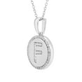 thumbnail image 2 of Diamond Initial Pendant Necklace in Sterling Silver, 2 of 5