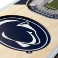 thumbnail image 4 of YouTheFan Penn State Nittany Lions 6"x19" 3D Stadium View Banner, 4 of 6