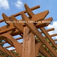 thumbnail image 3 of Backyard Discovery 12' x 10' Cedar Pergola, Choose Installation, 3 of 9