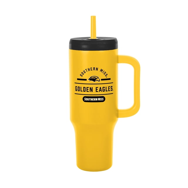 Logo Brands Southern Miss Golden Eagles Stainless Steel Leakproof Tumbler