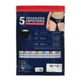 thumbnail image 4 of Reebok Women's 5-Pack Seamless Hipster, 4 of 5