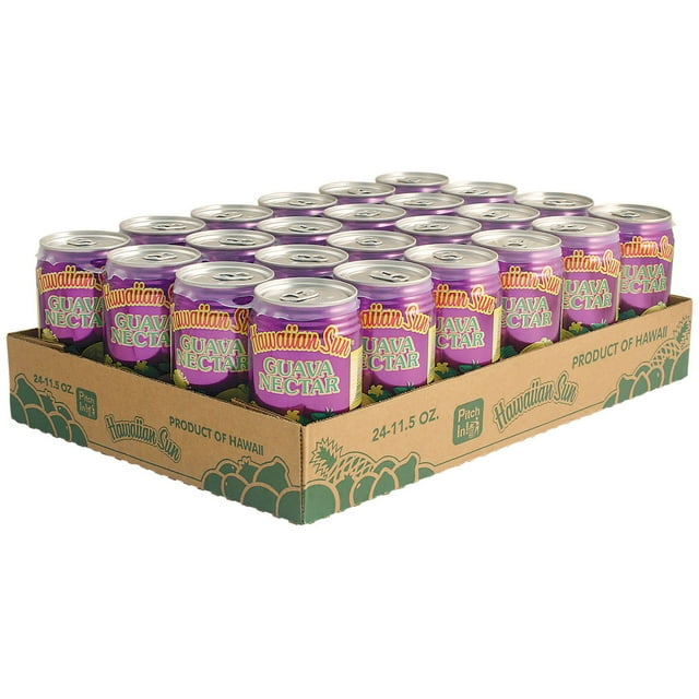 Hawaiian Sun Guava Nectar, 11.5 oz., 24 pk.