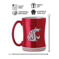 thumbnail image 3 of Logo Brands Washington State Cougars 14oz Relief Mug Set, 3 of 5