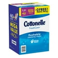 thumbnail interactive-video image 1 of Kleenex Cottonelle FreshCare Flushable Cleansing Cloths (11 pk., 42 ct.), 1 of 10