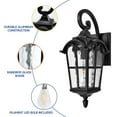 thumbnail image 2 of Cedar Hill 17" Outdoor Wall Lantern with Dusk-to-Dawn Photocell, 2 of 11