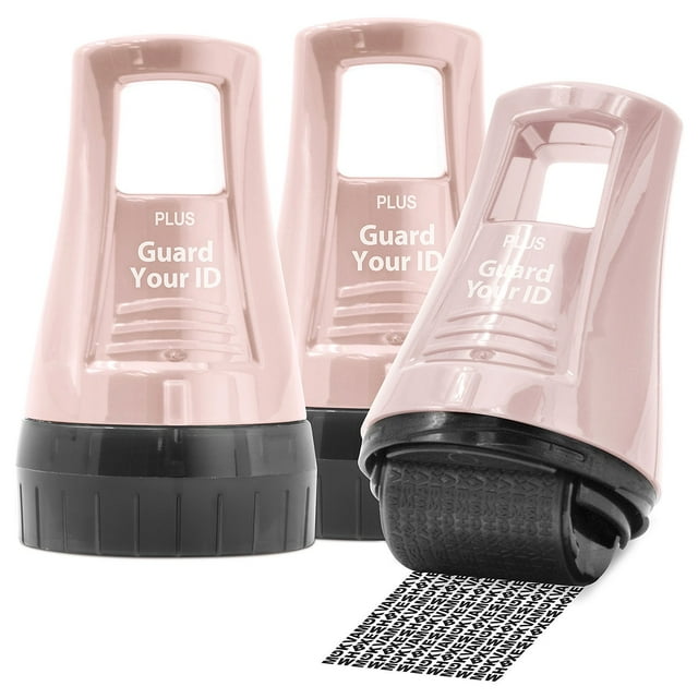 Guard Your ID Advanced X Wide Roller 3-Pack, Assorted Colors