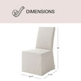 thumbnail image 6 of Toscana Round Expandable Dining Set with Sunbrella Slipcover Dining Chairs, Assorted Colors, 6 of 11