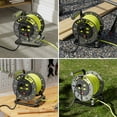 thumbnail image 8 of Masterplug 50ft 4 Socket Extension Cord Reel With Wall Mount 13A, 8 of 9