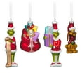 thumbnail image 1 of Hallmark Licensed How the Grinch Stole Christmas! Glass Ornaments, Set of 4, 1 of 6
