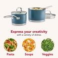 thumbnail image 8 of KitchenAid 4-Piece Stainless Steel Saucepan Set, 8 of 13