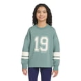 thumbnail image 1 of Champion Girls Oversized Pullover Crewneck, 1 of 7