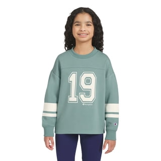 Champion Girls Oversized Pullover Crewneck