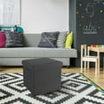 thumbnail image 7 of Seville Classics Foldable Storage Cube/Ottoman, 7 of 9