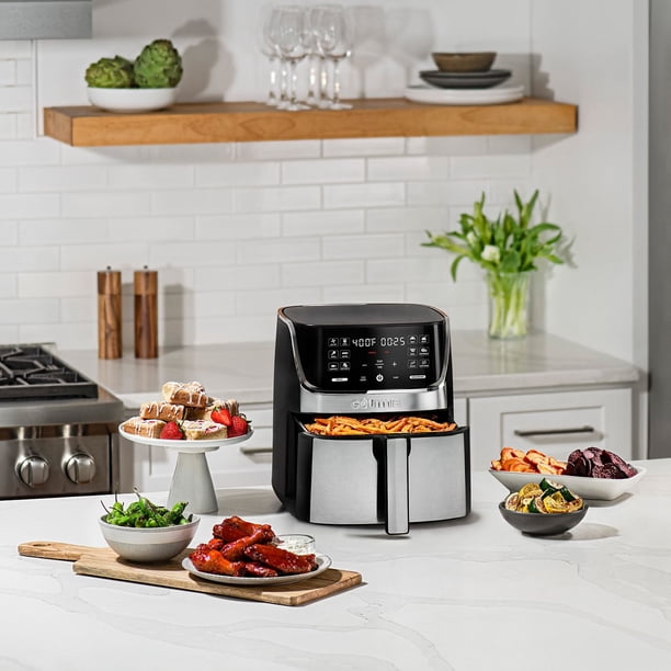 Gourmia 7-Quart Digital Air Fryer, Includes 3-Piece Silicone