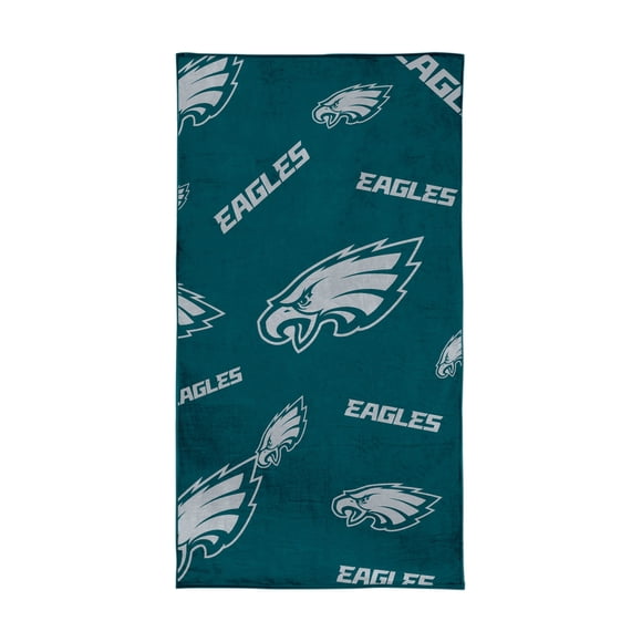 Logo Brands Philadelphia Eagles 38"x72" Beach Towel