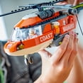 thumbnail image 4 of LEGO City Coast Guard Helicopter Toy for Kids, 551 pc., 4 of 6