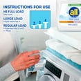 thumbnail image 4 of all Free Clear Liquid Laundry Detergent, Advanced Oxi, 140 loads, 250 fl. oz., 4 of 8