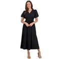 thumbnail image 3 of French Connection Ladies Puff Sleeve Maxi Dress, 3 of 8