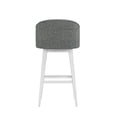 thumbnail image 11 of HH2 Home Upholstered Barrel Back Wood Adjustable Height Swivel Bar Stool, 11 of 20